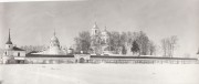 Николо-Теребенский женский монастырь, Николо-Теребенский монастырь. Вид с юго-востока. 1929 г.<br>, Труженик (Теребени), Максатихинский район, Тверская область