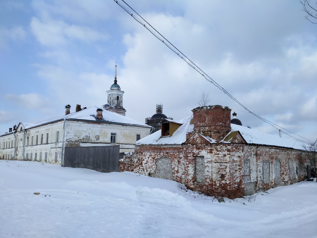 Николо-Теребенский женский монастырь, Труженик (Теребени) (Максатихинский район, Тверская область). архитектурные детали
