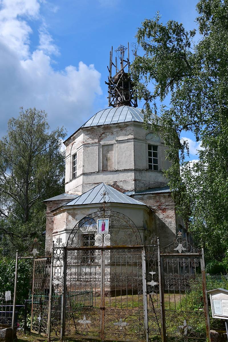 фасады. Церковь Михаила Архангела, Лощемля (Максатихинский район, Тверская область)