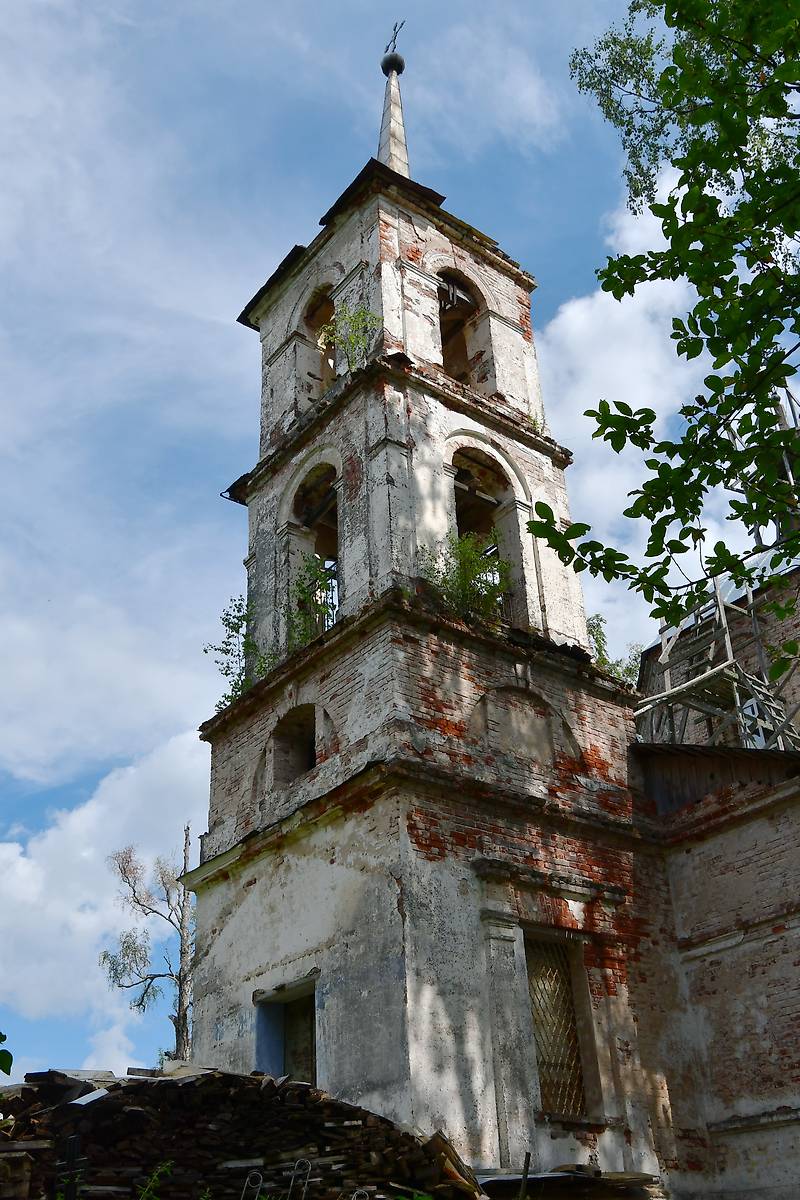 архитектурные детали. Церковь Михаила Архангела, Лощемля (Максатихинский район, Тверская область)