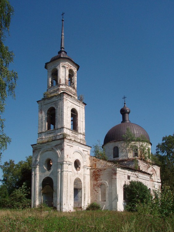 Церковь Успения Пресвятой Богородицы, Баскаки (Весьегонский район, Тверская область). фасады
