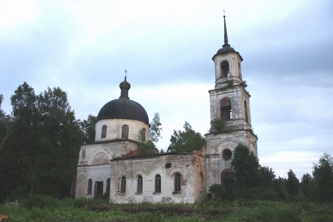 Церковь Успения Пресвятой Богородицы, Баскаки (Весьегонский район, Тверская область). фасады
