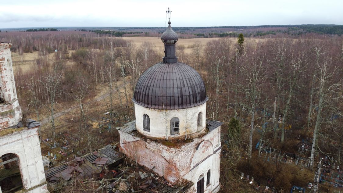 Церковь Успения Пресвятой Богородицы, Баскаки (Весьегонский район, Тверская область). архитектурные детали