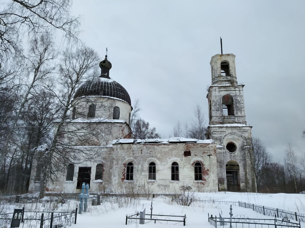 Церковь Успения Пресвятой Богородицы, Баскаки (Весьегонский район, Тверская область). фасады