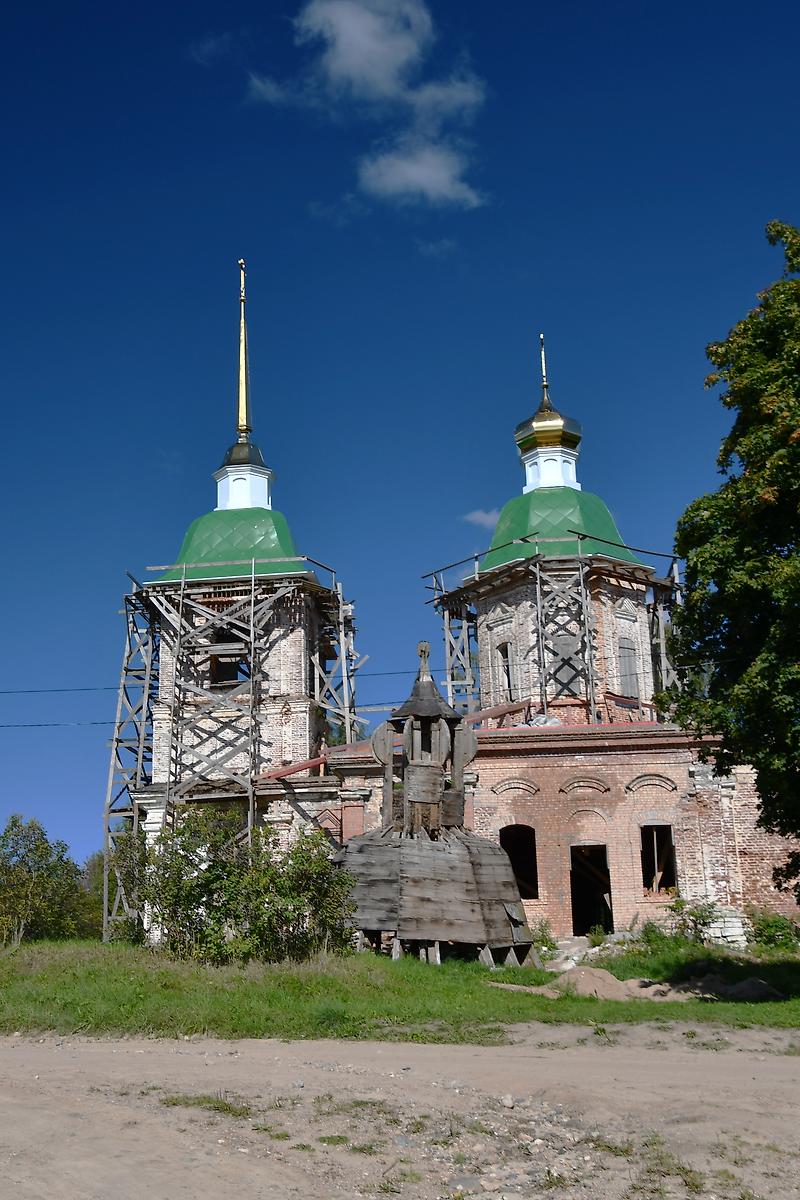 фасады. Церковь Вознесения Господня, Михайловское (Лесной район, Тверская область)
