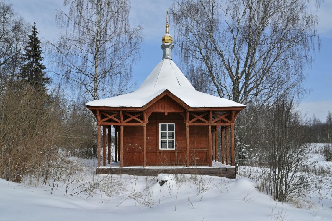 Малый Городок. Часовня Николая Чудотворца. фасады, Вид с юга