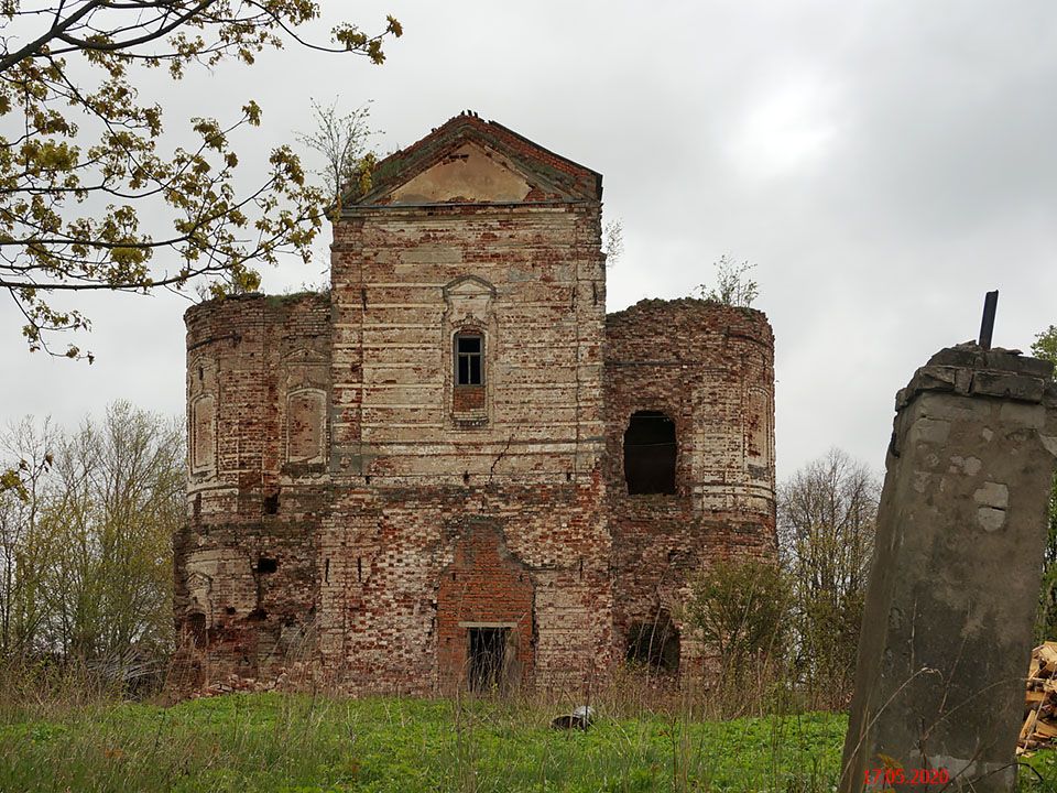 Есеновичи. Церковь Спаса Преображения. фасады