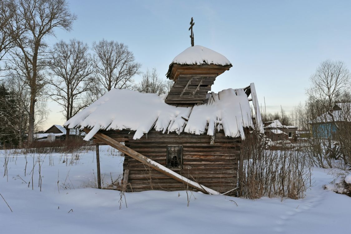 Борки. Часовня Покрова Пресвятой Богородицы. фасады, Вид с юга