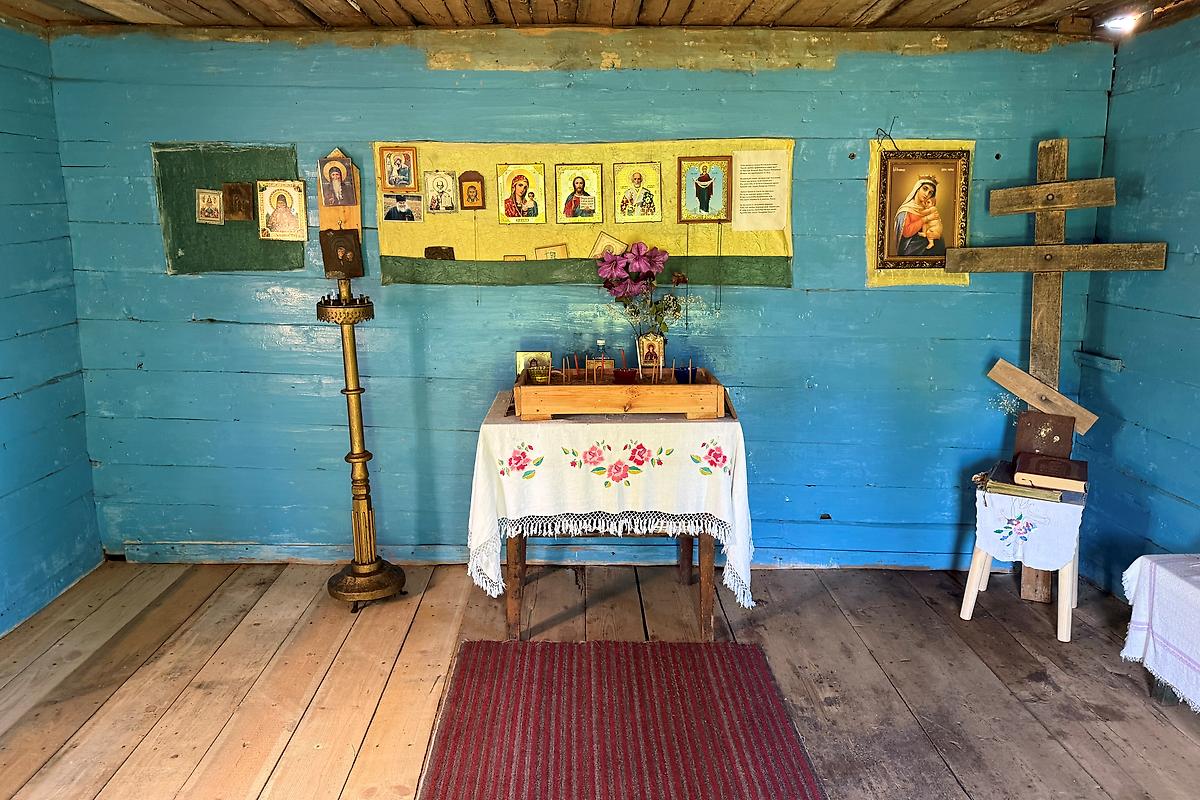 интерьер и убранство. Часовня Покрова Пресвятой Богородицы, Борки (Вышневолоцкий район и г. Вышний Волочёк, Тверская область)