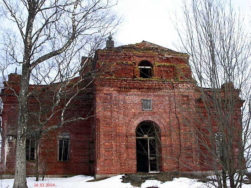 Церковь Благовещения Пресвятой Богородицы, Раевское (Максатихинский район, Тверская область). фасады