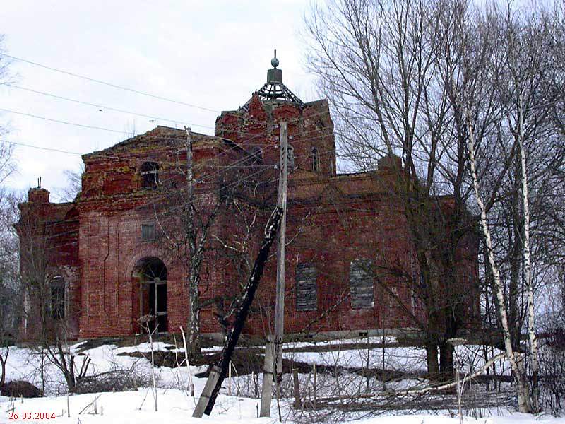 Раевское. Церковь Благовещения Пресвятой Богородицы. фасады