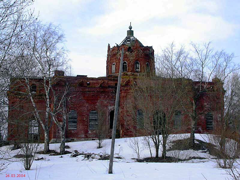 Раевское. Церковь Благовещения Пресвятой Богородицы. фасады