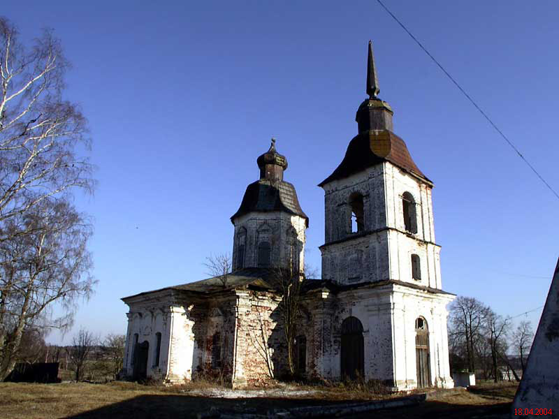 Церковь Вознесения Господня, Михайловское (Лесной район, Тверская область). фасады