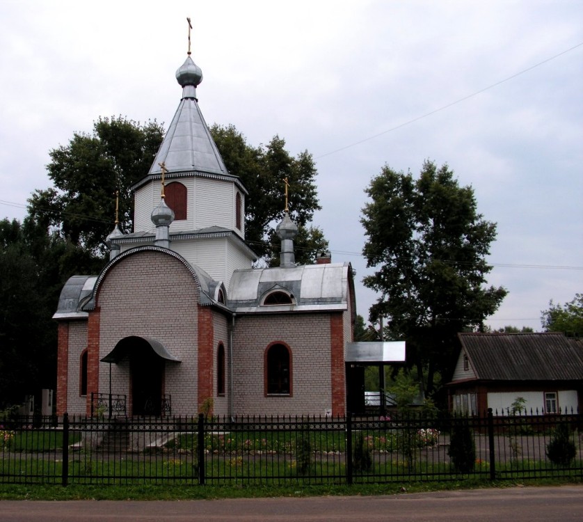 Красномайский. Церковь Фаддея, Архиепископа Тверского. общий вид в ландшафте