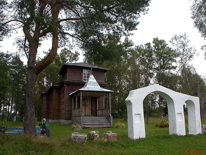 Лужниково. Церковь Спаса Преображения. фасады