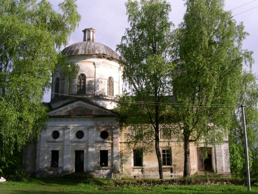 Ильинское (Зашегренье). Церковь Рождества Христова. фасады, вид с севера