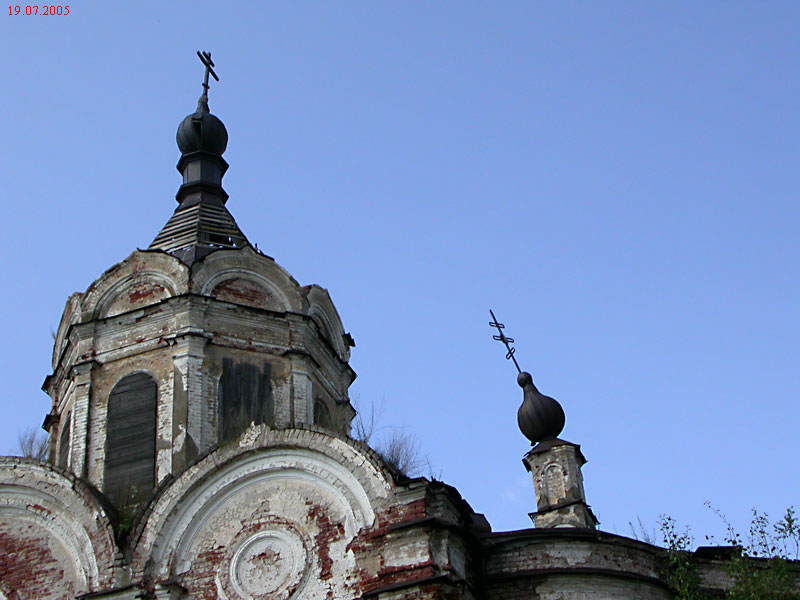 Церковь Петра и Павла, Тарасово (Спировский район, Тверская область). архитектурные детали