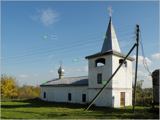 Борисовское. Церковь Виктора Халкидонского. фасады, Вид с северо-запада
