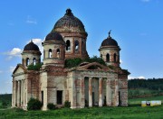 Церковь Троицы Живоначальной, вид с юга<br>, Пятино, Инзенский район, Ульяновская область
