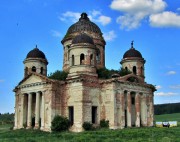Церковь Троицы Живоначальной, вид с юго-запада, Пятино, Инзенский район, Ульяновская область