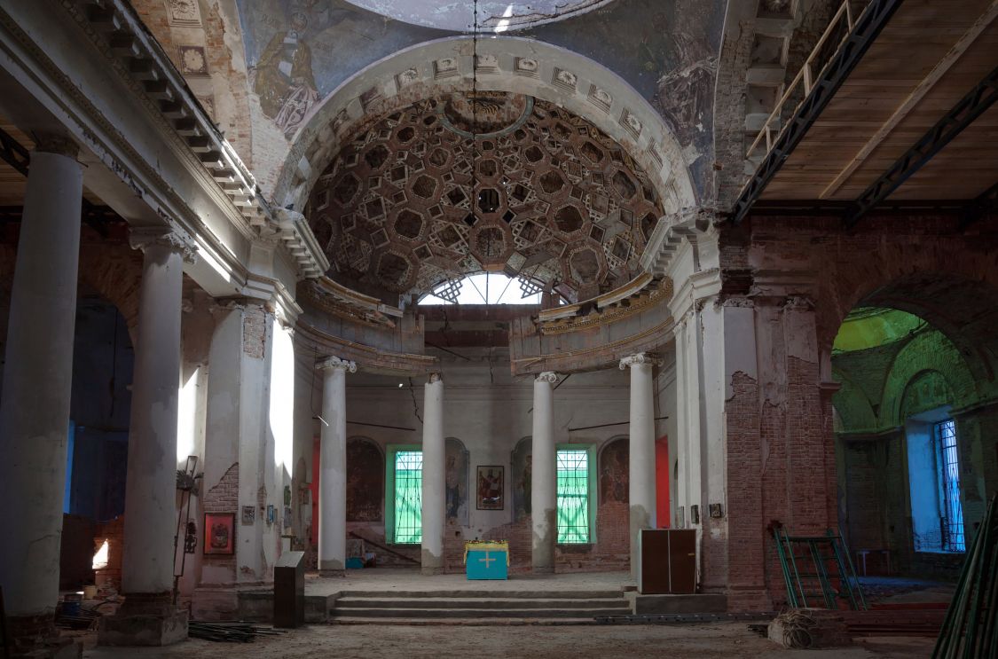 Церковь Троицы Живоначальной, Пятино (Инзенский район, Ульяновская область). интерьер и убранство
