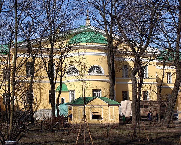 Домовая церковь Павла апостола при Городской Мариинской больнице, Центральный район (Санкт-Петербург, г. Санкт-Петербург). общий вид в ландшафте