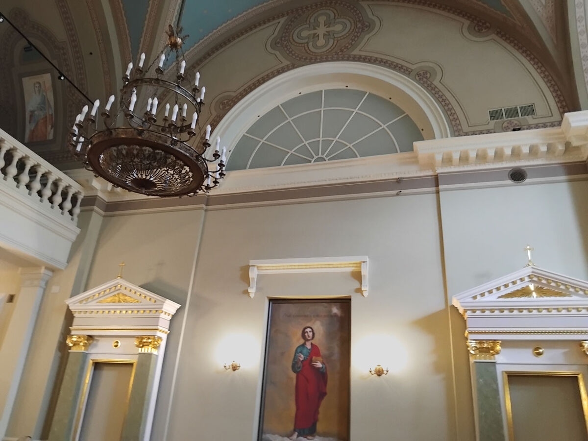 Домовая церковь Павла апостола при Городской Мариинской больнице, Центральный район (Санкт-Петербург, г. Санкт-Петербург). интерьер и убранство