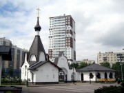 Церковь Петра апостола, Западные ворота с часовней св. прпмц. Елизаветы.<br>, Санкт-Петербург, Санкт-Петербург, г. Санкт-Петербург