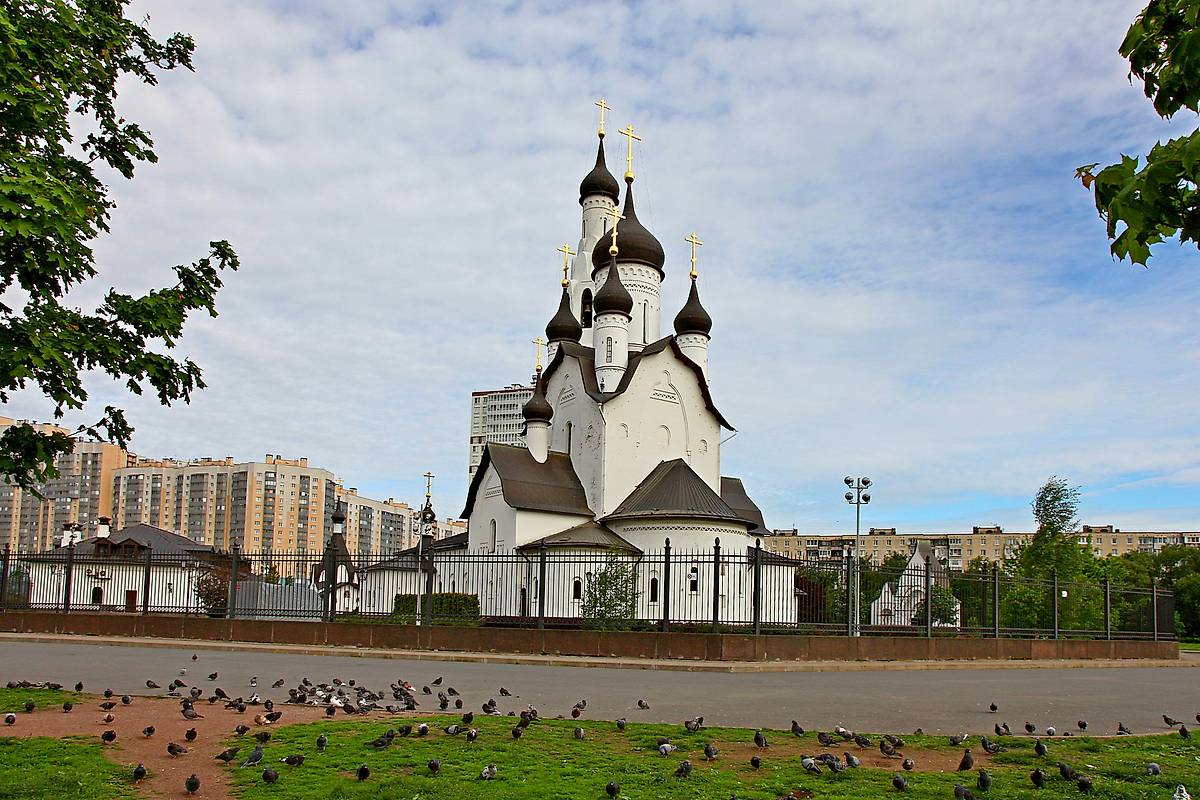 фасады. Церковь Петра апостола, Невский район (Санкт-Петербург, г. Санкт-Петербург)