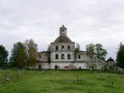 Церковь Спаса Преображения, вид с севера<br>, Чакула (Рябово), Ленский район, Архангельская область