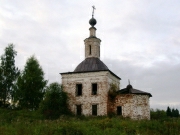 Церковь Богоявления Господня (Георгия Победоносца), вид с юга<br>, Заборье, Ленский район, Архангельская область