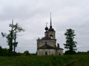 Церковь Благовещения Пресвятой Богородицы, вид с востока, Туглим, урочище, Ленский район, Архангельская область