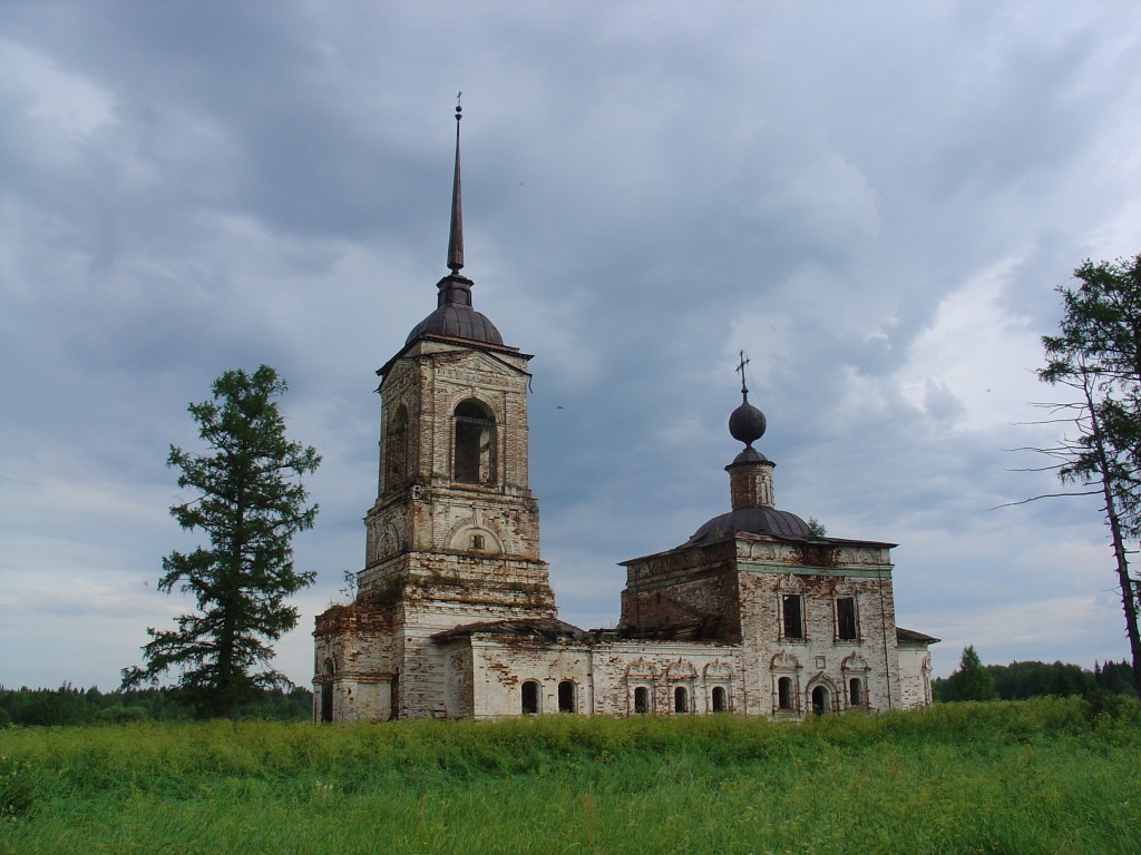 Церковь Благовещения Пресвятой Богородицы, Туглим, урочище (Ленский район, Архангельская область). фасады