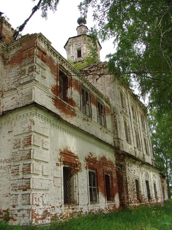 Церковь Успения Пресвятой Богородицы, Пустынский погост (Слободчиково) (Ленский район, Архангельская область). архитектурные детали