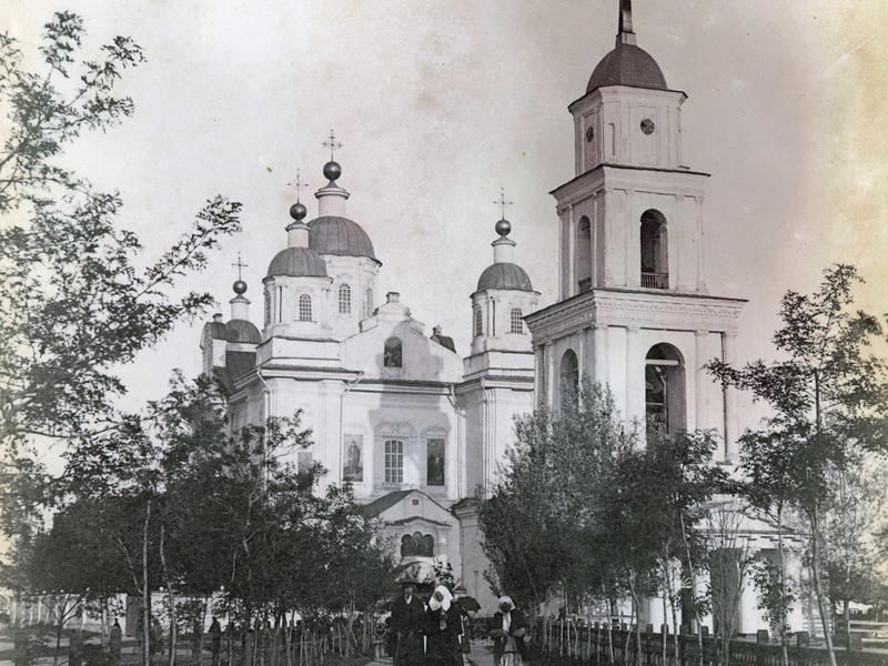 Полтава. Кафедральный собор Успения Пресвятой Богородицы. архивная фотография