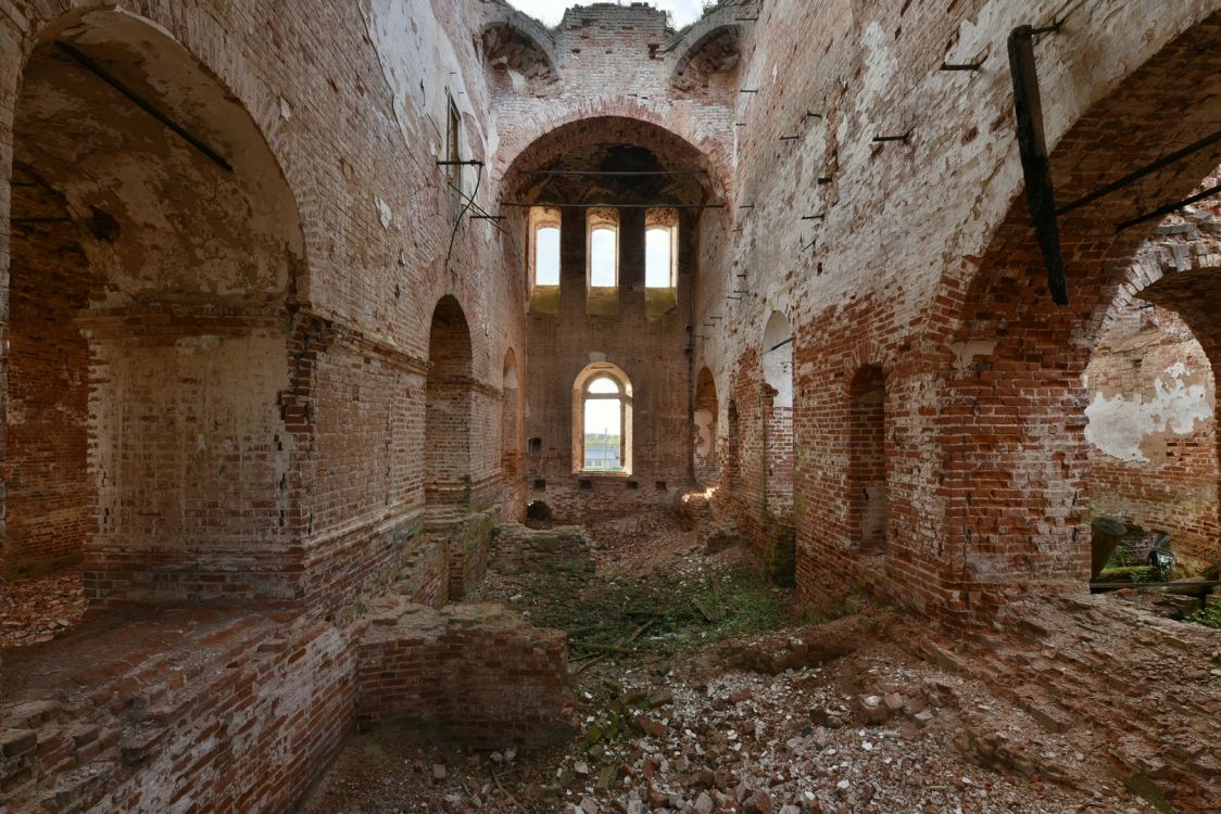 Церковь Троицы Живоначальной, Пятиусово (Западнодвинский район, Тверская область). интерьер и убранство, Северная сторона основного объема
