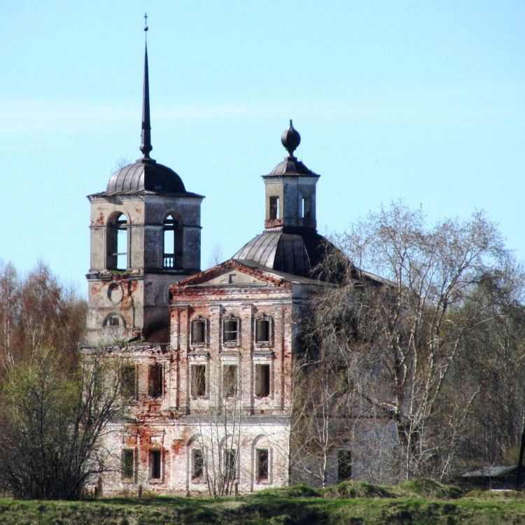 Церковь Воскресения Христова, Урдома (Бережная) (Ленский район, Архангельская область). фасады, вид с юго-востока