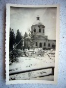Церковь Георгия Победоносца, Фото 1941 г. с аукциона e-bay.de<br>, Кудеверь, Бежаницкий район, Псковская область