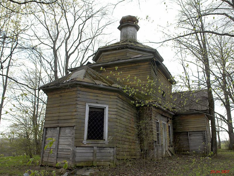 Церковь Успения Пресвятой Богородицы, Новое (Новосокольнический район, Псковская область). фасады