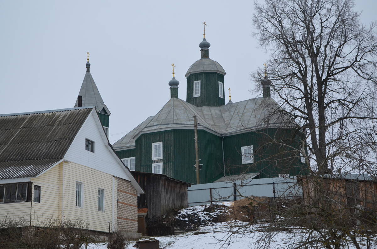 Церковь Бориса и Глеба, Хиславичи (Хиславичский район, Смоленская область). фасады, Вид с юга