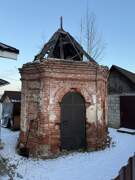 Часовня  Введения во храм Пресвятой Богородицы, Вид с запада<br>, Крюково, Чеховский городской округ, Московская область