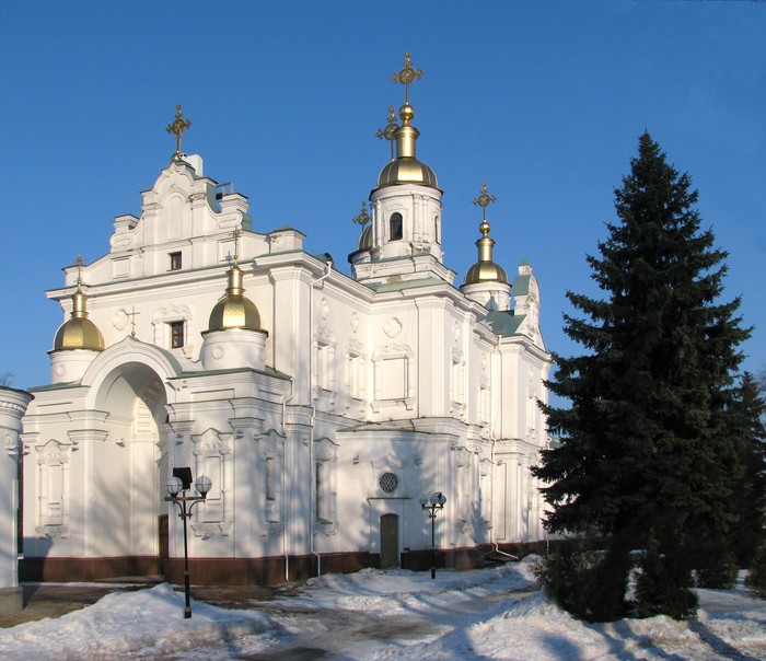 Полтава. Кафедральный собор Успения Пресвятой Богородицы. фасады