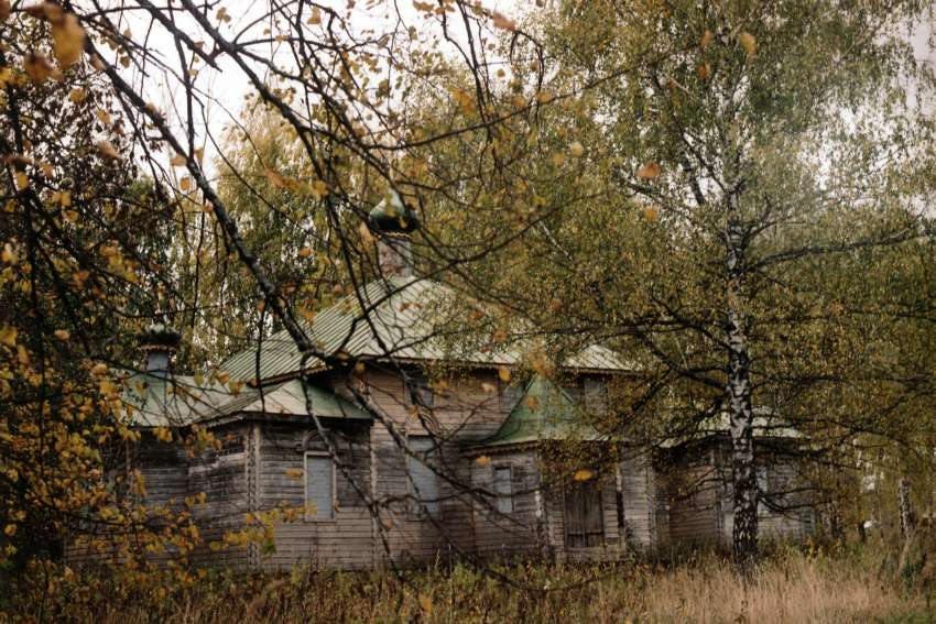 Львовка. Церковь Александра Невского. фасады