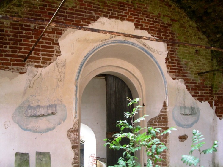 Церковь Воскресения Христова, Урдома (Бережная) (Ленский район, Архангельская область). интерьер и убранство, вход в верхнюю церковь, вид изнутри
