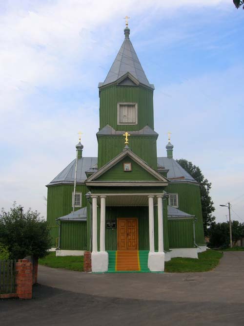 Церковь Бориса и Глеба, Хиславичи (Хиславичский район, Смоленская область). фасады, Храм Бориса и Глеба в п.Хиславичи