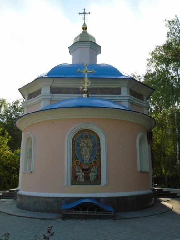 Новосибирск. Церковь Евгения мученика. фасады, Восточный фасад храма.