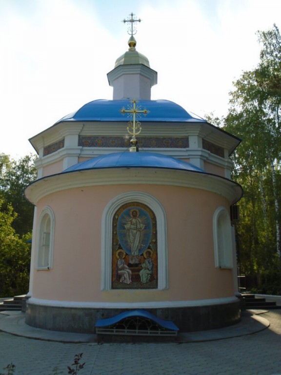 Церковь Евгения мученика, Новосибирск (Новосибирск, город, Новосибирская область). фасады, Восточный фасад храма.
