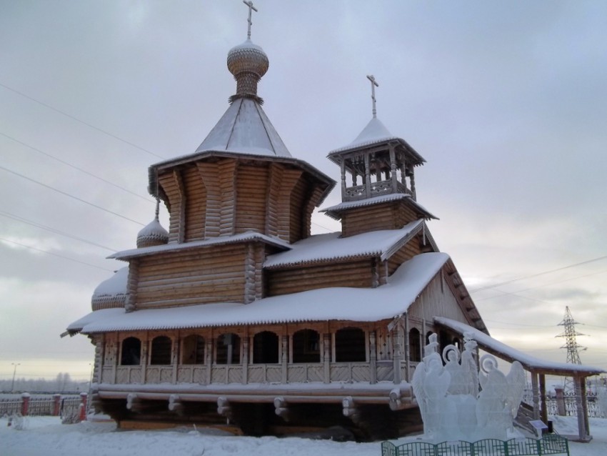 Сургут. Церковь Всех Святых, в земле Сибирской Просиявших. фасады