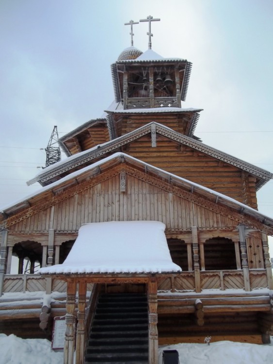 Сургут. Церковь Всех Святых, в земле Сибирской Просиявших. фасады