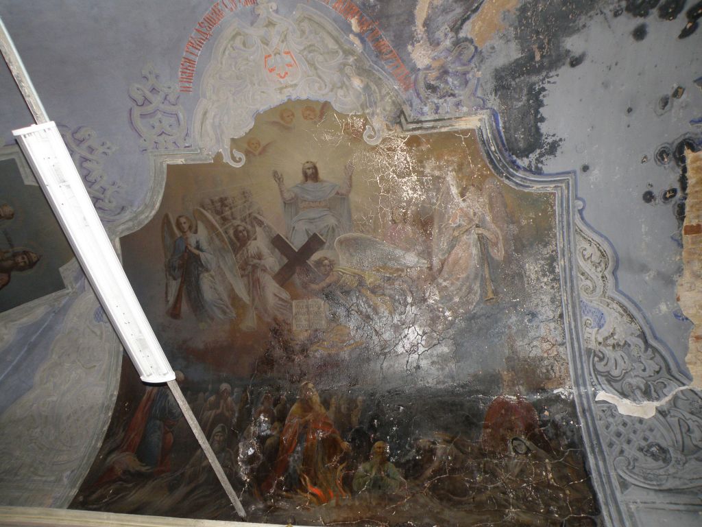 Церковь Воскресения Христова, Воскресенское (Лацковский с/о) (Некоузский район, Ярославская область). интерьер и убранство